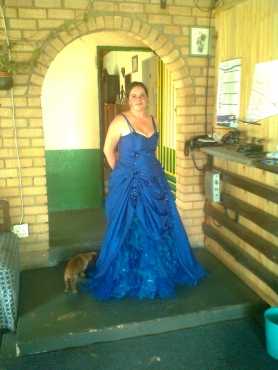 Custom made one of a kind wedding dress