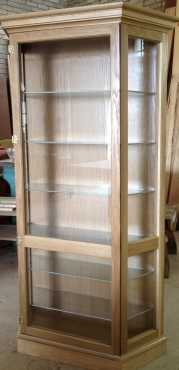 Custom made Ornamental Display Cabinet , Different types wood ,Beautiful Quality, - Best Prizes