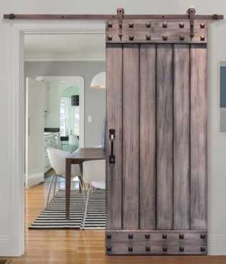 Customise a 039Barn Style039 Sliding Door Using Decorative Resin Studs