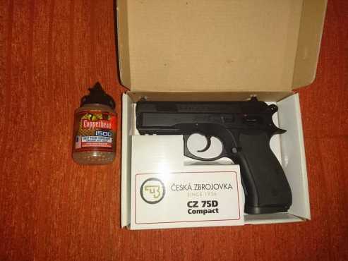 CZ 75D COMPACT gas gun te koop