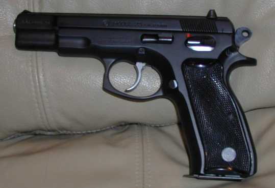 CZ75 9mmP Pistol
