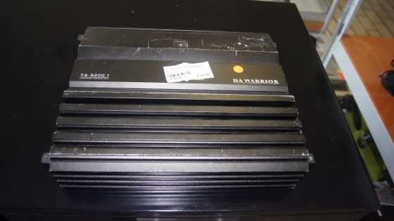 Da Warrior Car Amplifier S018076A rosettenvillepawnshop