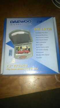 Daewoo Roofmount screen 7,3 inch