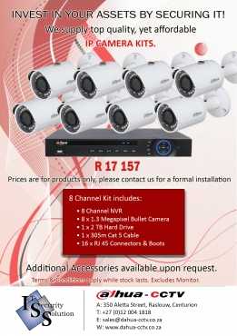 Dahua 8 Channel IP CCTV Kit