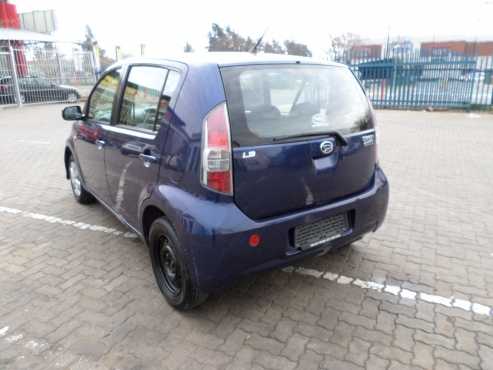 DAIHATSU SIRION R23000-00  2006  5 SPEED MANUAL  FUEL SAVER  ELECTRIC WINDOWS  POWER STEERING  AIRCO
