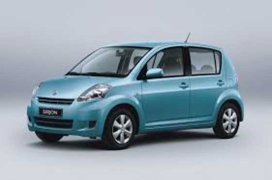 DAIHATSU SIRION Spare Parts 2005 to 2012 New Shape