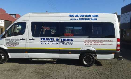 DAILY FREE TRANSPORT ACCOMODATION FOR TUT AND UP STUDENTS
