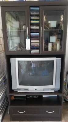 Dark Wood TV Cabinet for Sale