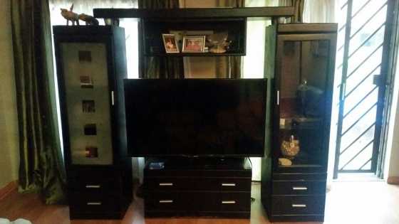 Dark Wood Wall unit for sale