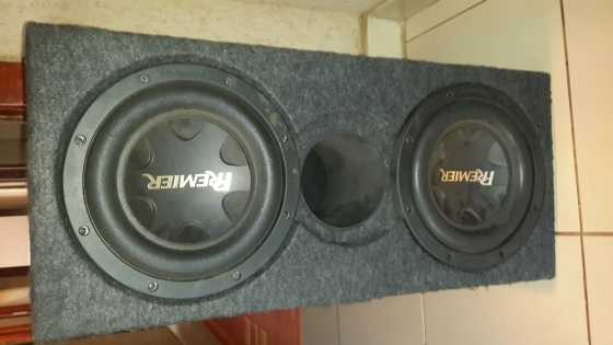 Datum 10 800W SVC Subwoofers in box