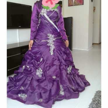 Deep Purple Ball Gown for Sale