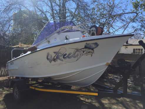 Deep Sea Boat with 225HP Yamaha Engine