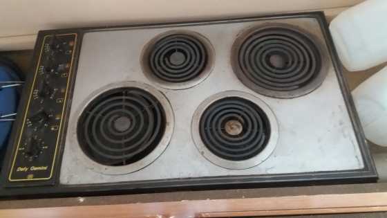 Defi Gemini double eye level oven and hob with 4 spiral plates