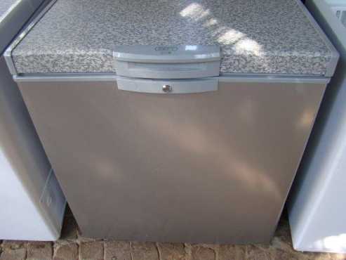 Defy 210L Chest Freezer (Silver) New was a display unit small dents and scratches