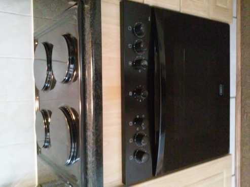 DEFY 600U BLACK HOB AND OVEN FOR SALE