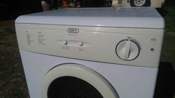 Defy auto dry tumble dryer