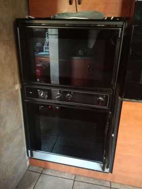 Defy double oven convection oven at bottom