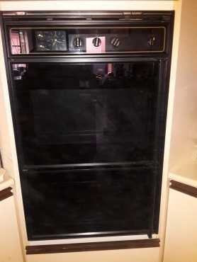 Defy Gemini double oven and stove with extractor fans