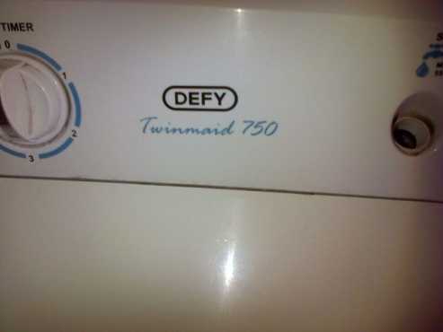 Defy twinmaid 750 washing machine