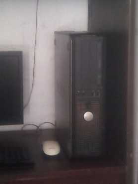 Dell desktop and Acer screen