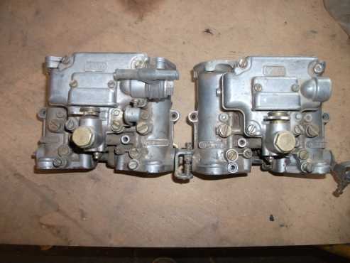 Dellorto side draft carbs