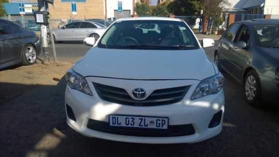 Demo 2014 toyota Corolla 1.3 with 54000km in good condition