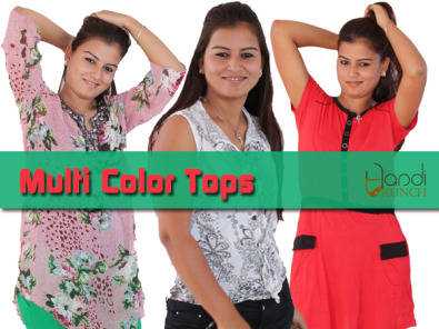 Designer Girls Tops for Summer Wear by Handicrunch