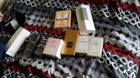 Designer Men and Female fragrances for sale