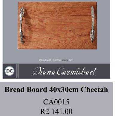 Diana Carmichael bread board