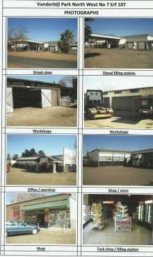 DIESEL DEPOT WITH SHOP AND RENTAL INCOME