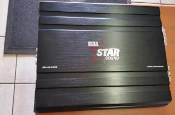 Digital star amp  Pioneer Sub