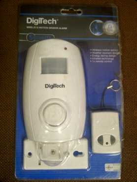 digitec wireless motion sensor alarm security brand new