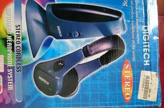 Digitech Infrared cordless headsets.