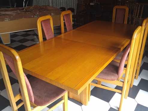 Dining room solid oak