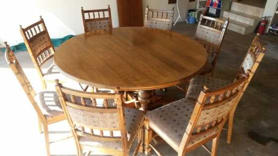 Dining Room Suite Solid oak