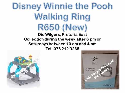 Disney Winnie the Pooh Walking Ring (New) - Please whats app during office hours