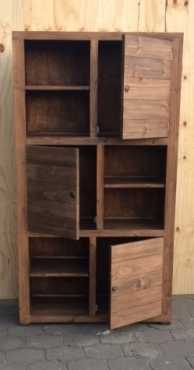 Display unit Farmhouse series 2000 with doors - Stained