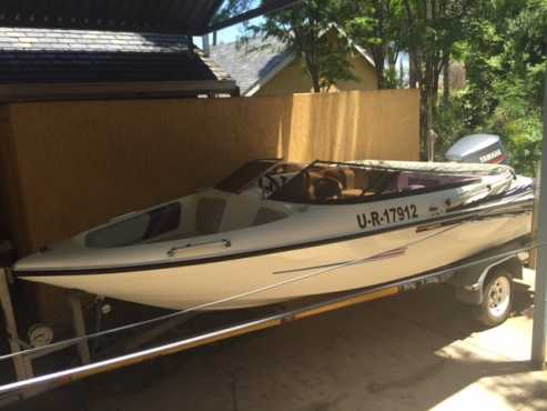 Diversion Motorboat 16 ft with 115 HP V4 Yamaha