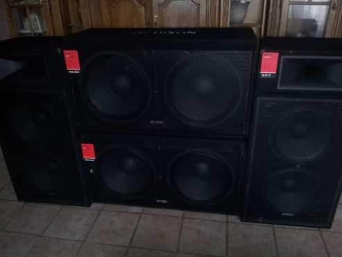 Dixon pro Dj sound system