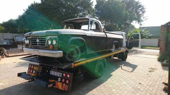 Dodge D100 1962 with motor and gearbox