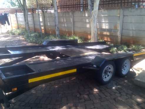 Double axle trailer for sale