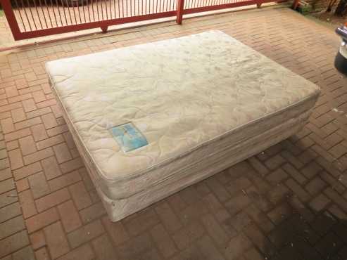 Double Bed with mattress.