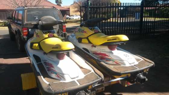 Double Jet Ski trailer to swap for two singe jet ski tailers