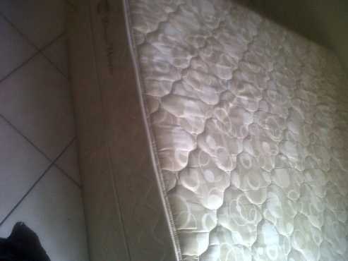 doublebed base and matress for sale