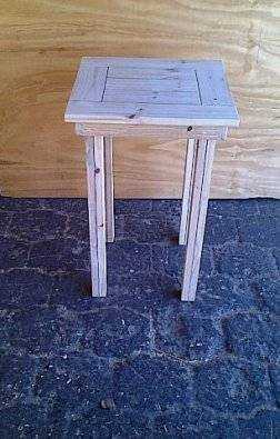 Drinks table Cottage series 500 square Raw