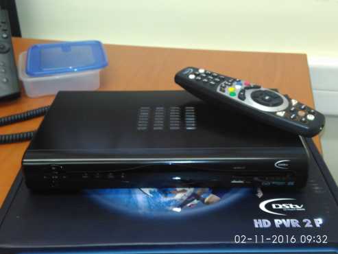 DSTV Decoder HD PVR 2P like new hardly used