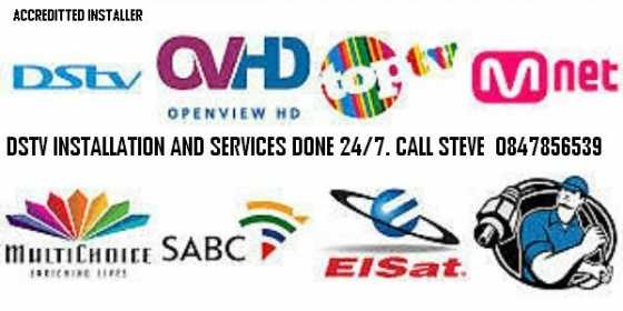 DSTV INSTALLATION AND SERVICES DONE 247. WITHIN GAUTENG 0847856539