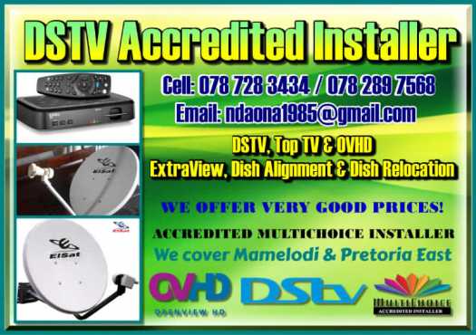 Dstv OVHD Accredited Installer