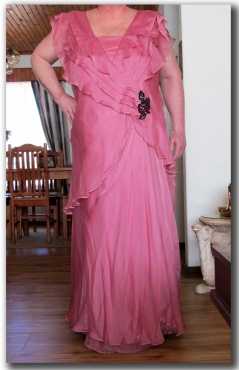 Dusky Pink Formal Dress