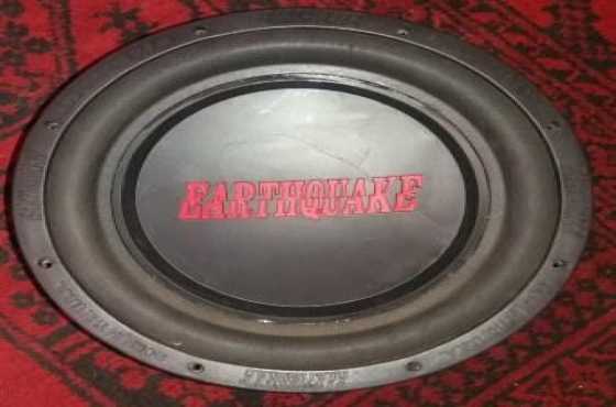 EARTHQUAKE Subwoofer for sale